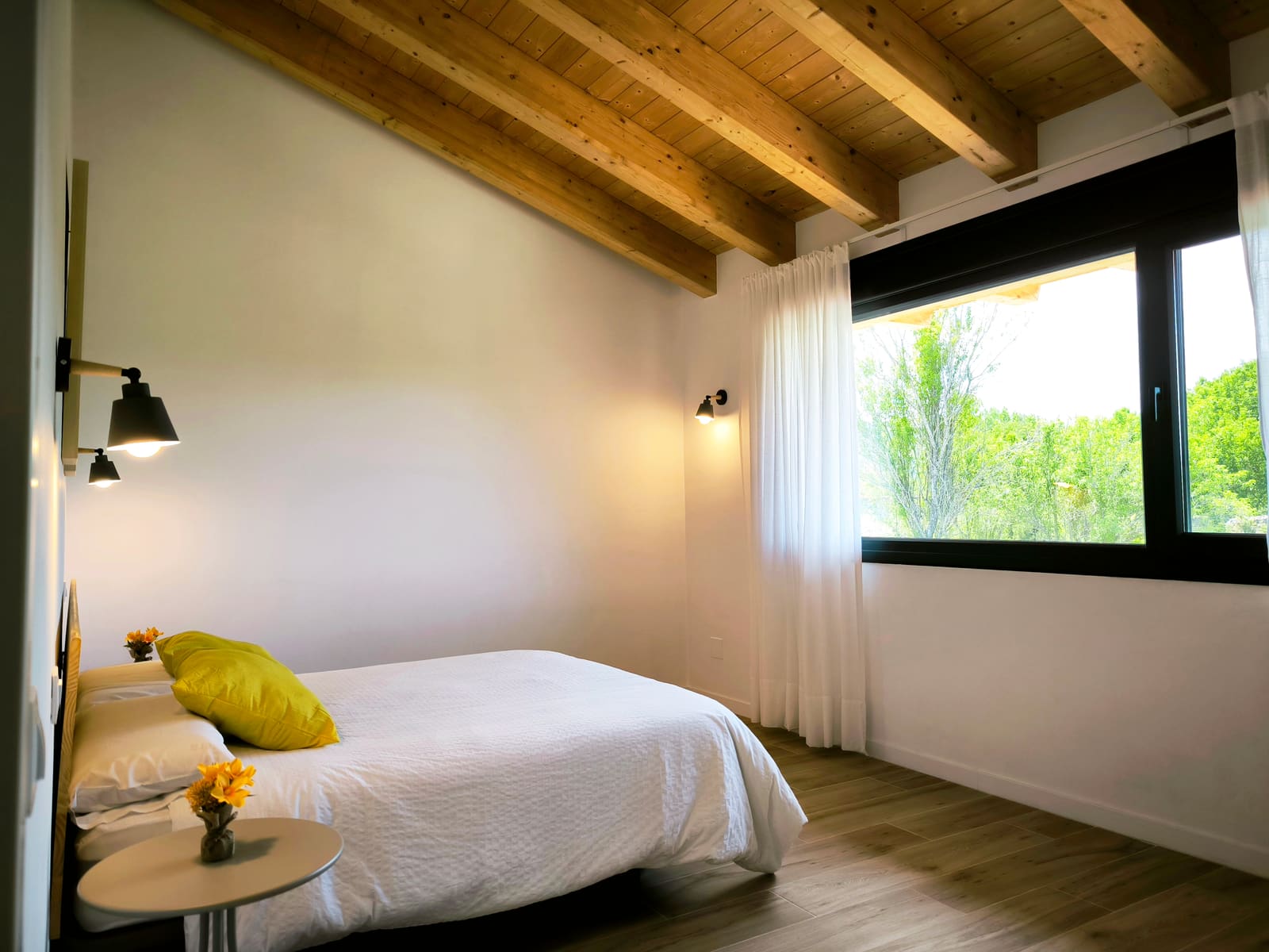 Vistas — casa rural La Huertona de Castroserna (Segovia)